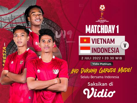 live streaming piala aff indonesia vs vietnam